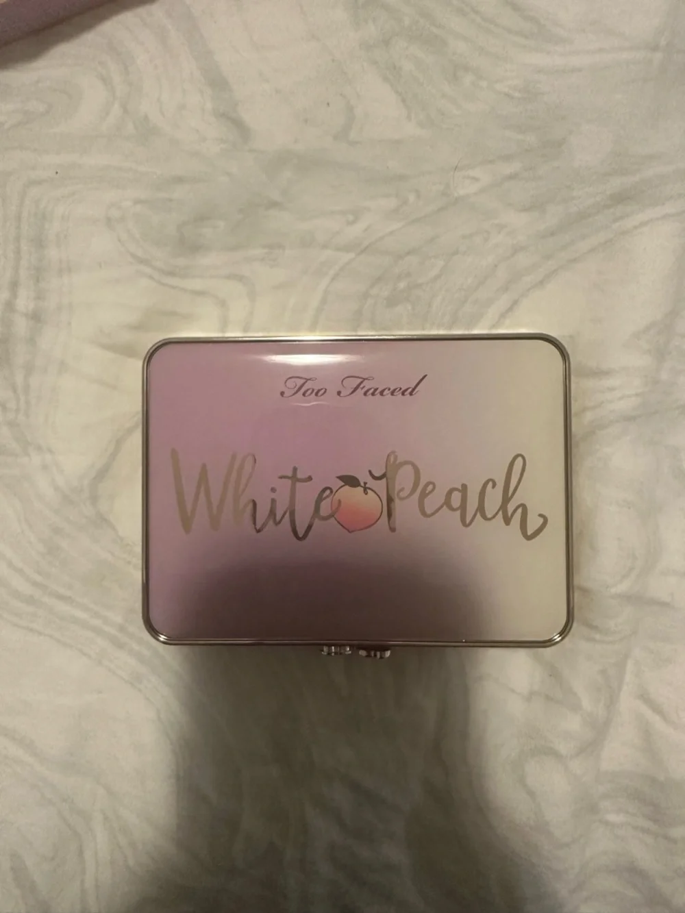 Too Faced White Peach Eyeshadow Palette - Peach, Gold, Pink - Picture 3 of 4